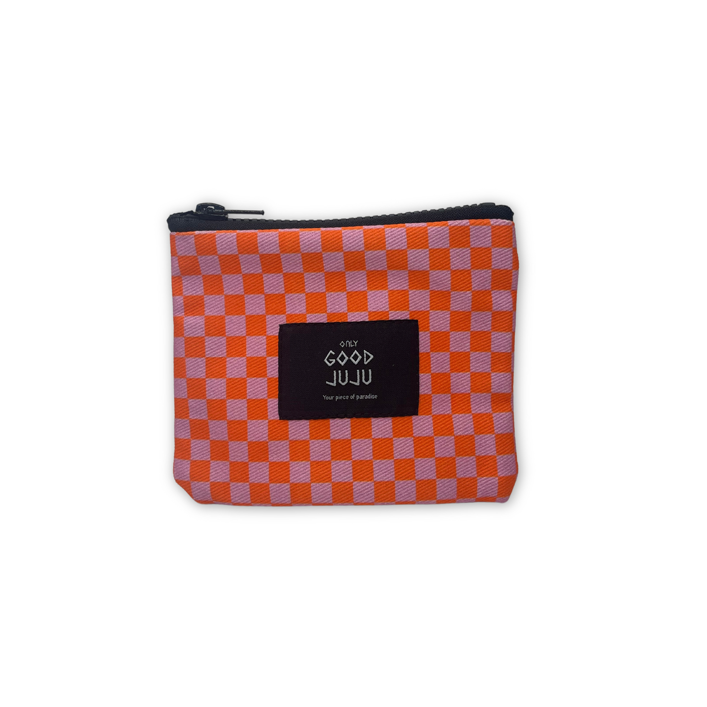 Little Coin Bag - Pink Checkered