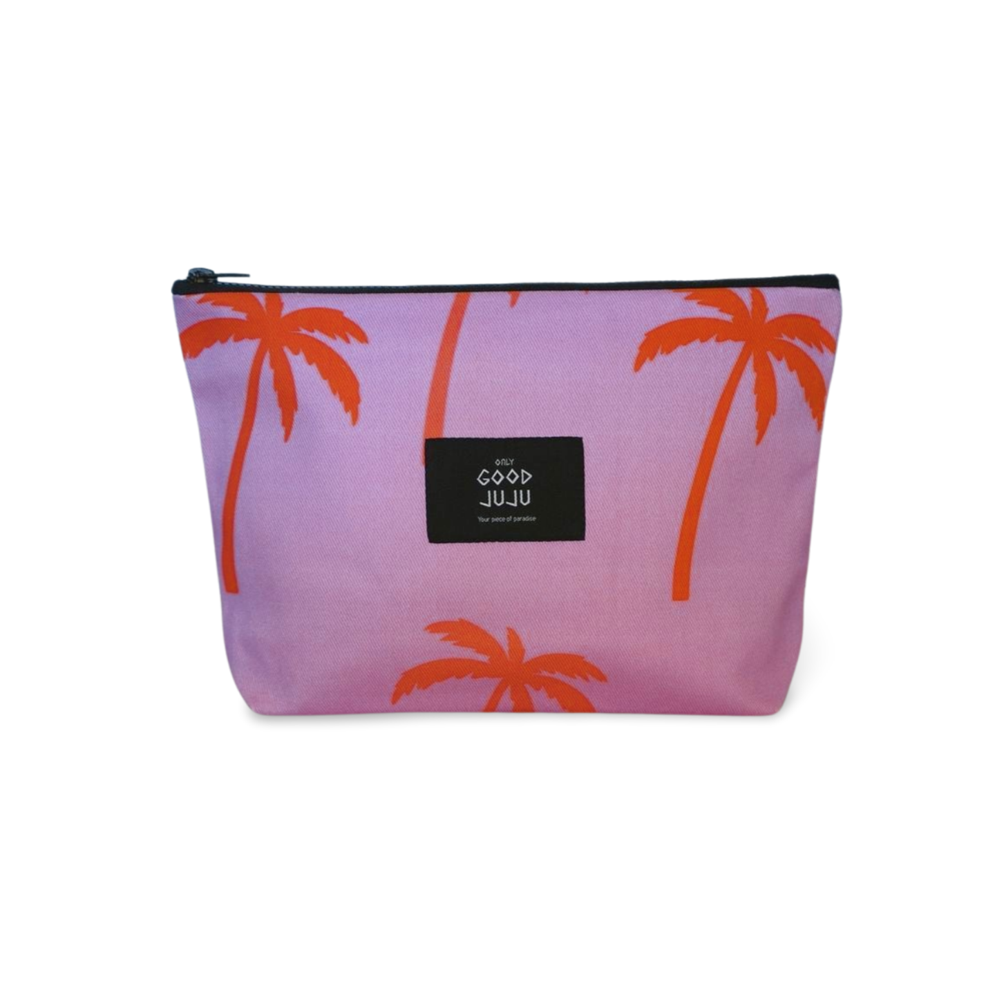 Big Pouch - Pink/OrangePalm Tree