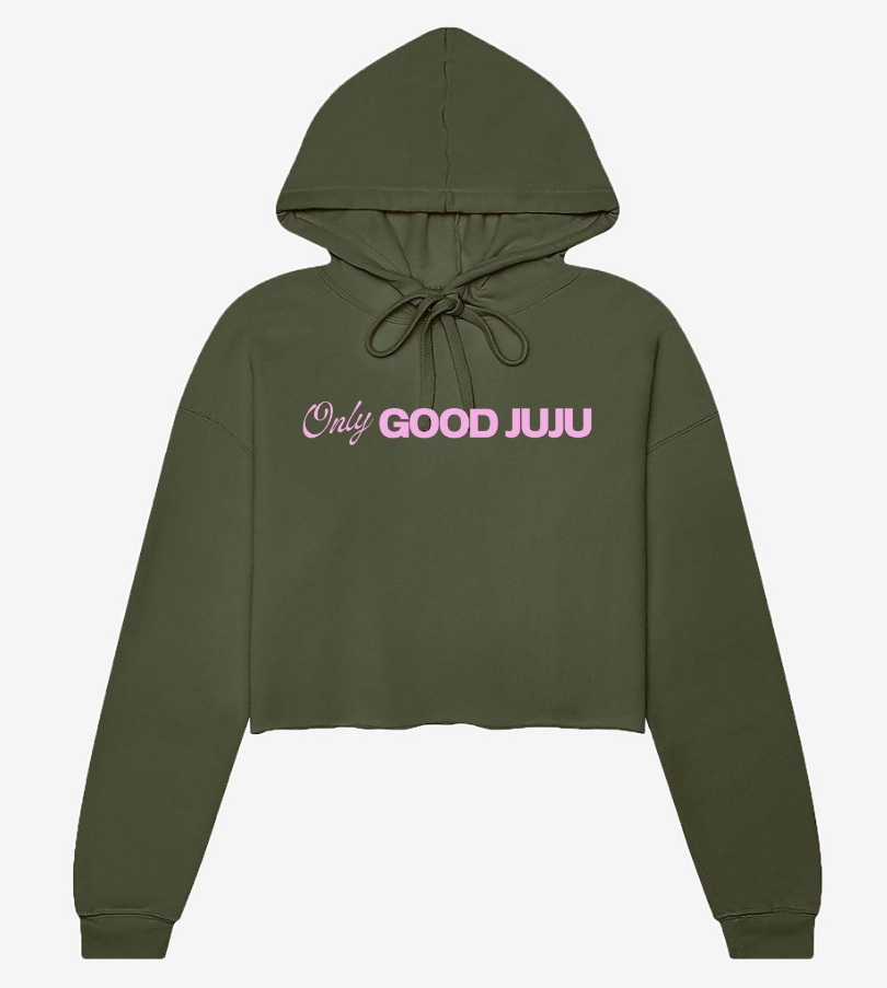 Today is a Good Day! Cropped Hoodie